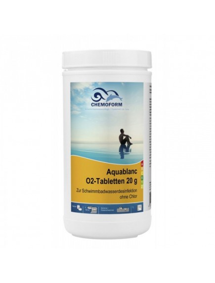 Aktyvaus deguonies tabletės CHEMOFORM Aquablanc O2 (20 g), 1 kg