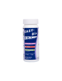 Vandens testavimo juostelės Easy-Dip 3 in 1, PH/O2/Šarmingumui tirti
