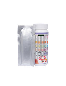 Vandens testavimo juostelės Easy-Dip 3 in 1, PH/CL/BR/Stabilizatorius/Šarmingumui/Kietumui tirti