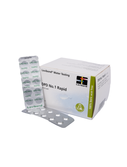 Vandens testavimo tabletės DPD 1, chloro kiekiui nustatytiVandens testavimas www.manobaseinas.lt
