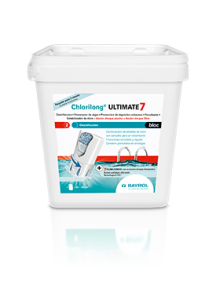 Lėto tirpimo chloro tabletės Chlorilong Ultimate 7 Bloc, 3.8 kg