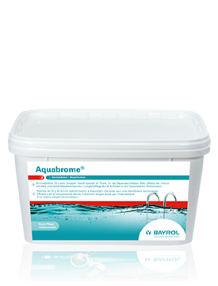 Baseinų priežiūros priemonė BE CHLORO Aquabrome, 5 kg