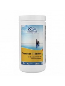 Lėto tirpimo chloras Chemoclor T-Tabletės (20 g), 1 kg