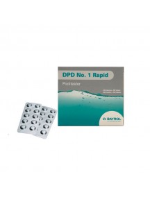 Vandens testavimo tabletės DPD 1, chloro kiekiui nustatyti