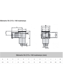 Skimeris VA 215X160