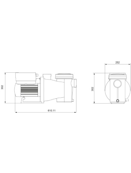 Filtravimo siurblys iWP 15 0,8 - RAPID X20