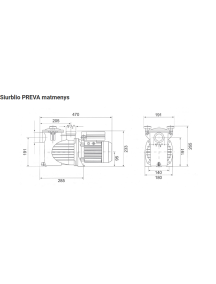 Cirkuliacinis vandens siurblys BADU Magic II 4 m3/h  