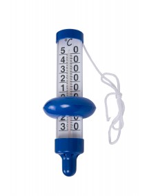 Plūduriuojantis termometras - mėlynas